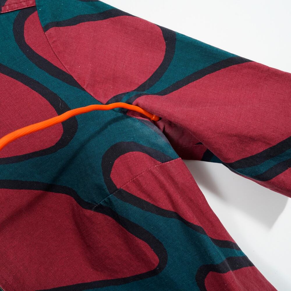 Vintage 1960s Marimekko Mod Op Art Cotton Shift Dress – Size 36 (S) - Picture 8 of 11